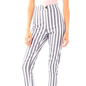 Urban Outfitters original Ingrid High Rise Stretch Stripe NWT US 0 So HOT MINT